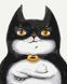 Картина по номерах Котик Бэтмен &copy; Марианна Пащук BS53116 фото