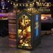 Музичний Бук нук diy Bookend Магічний Магазин (Magic Market) із Led-підсвіткою, Зелений, Уцінка 1